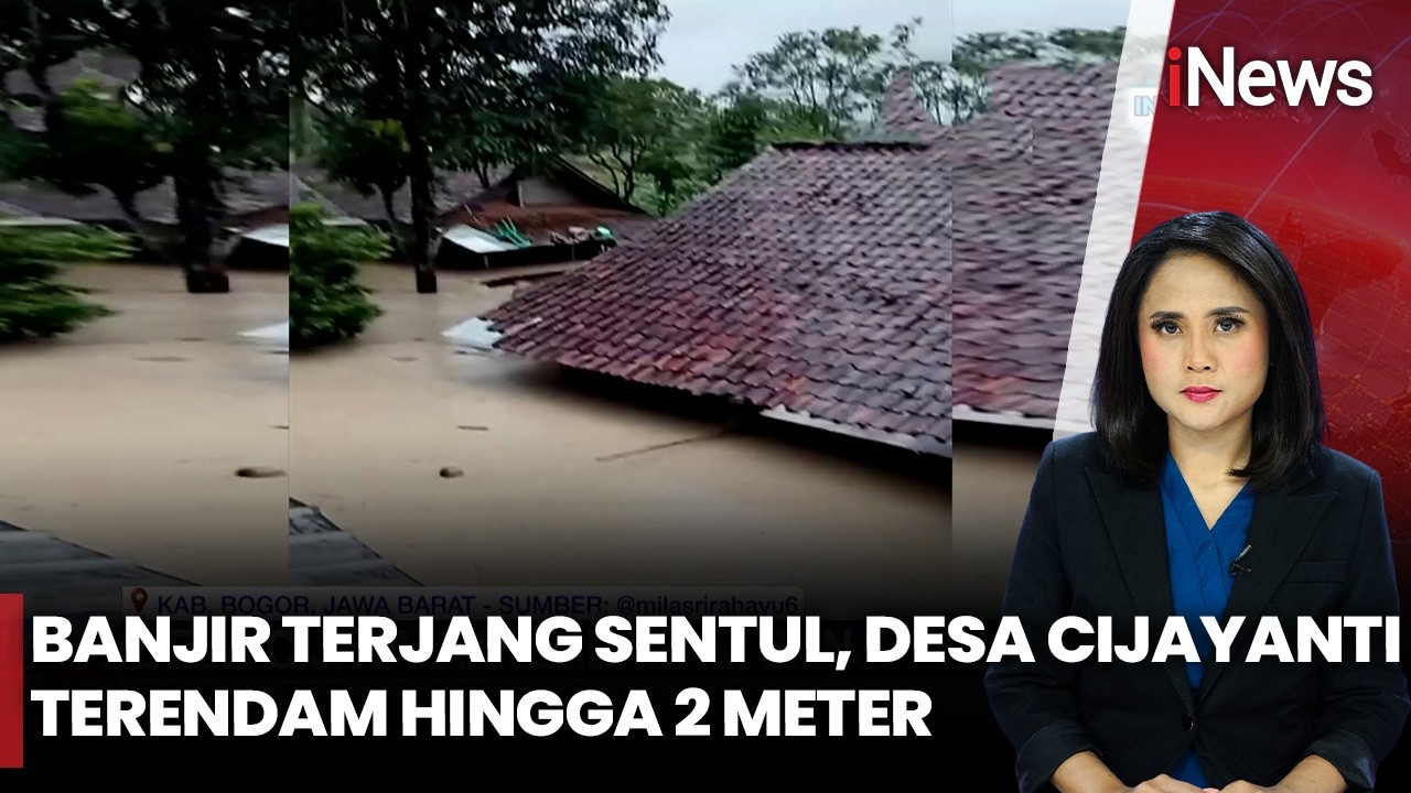 Desa Cijayanti Lumpuh, Banjir 2 Meter Rendam Permukiman | iNews Siang 13/2