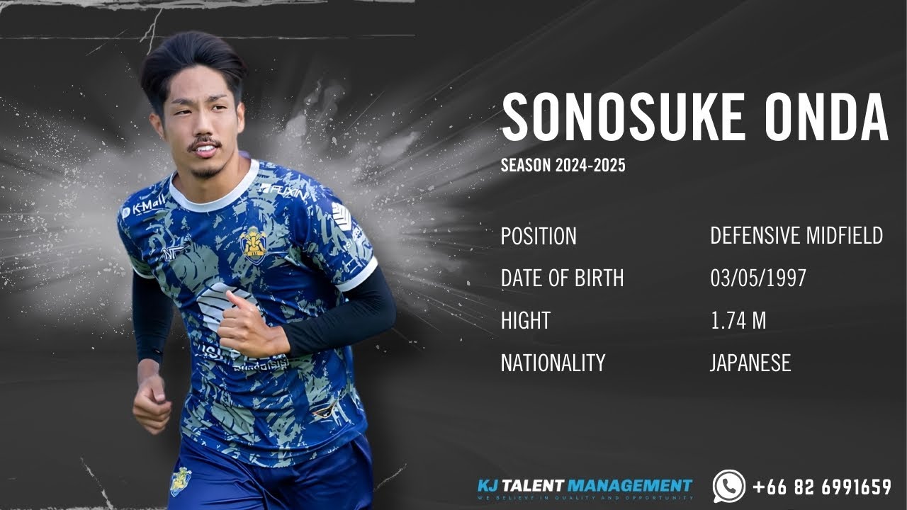SONOSUKE ONDA | ISI D'ANGKOR | Cambodia Premier League | Goals, Skills & Assists | 2024-2025