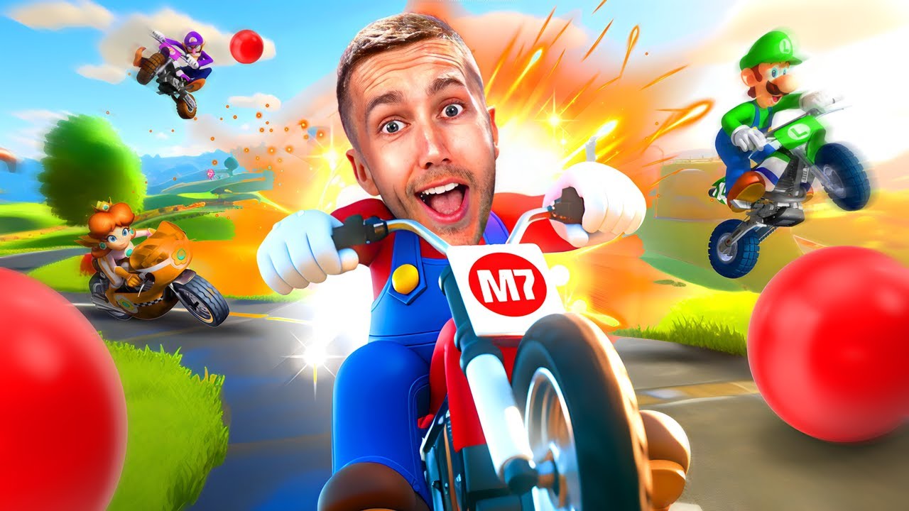 IMPOSSIBLE MARIO KART PARKOUR!