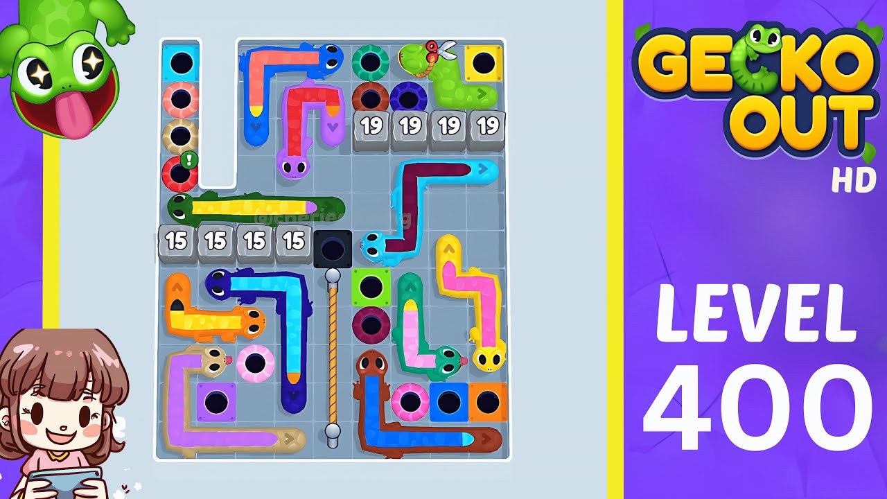 Прохождение Gecko Out Level 400