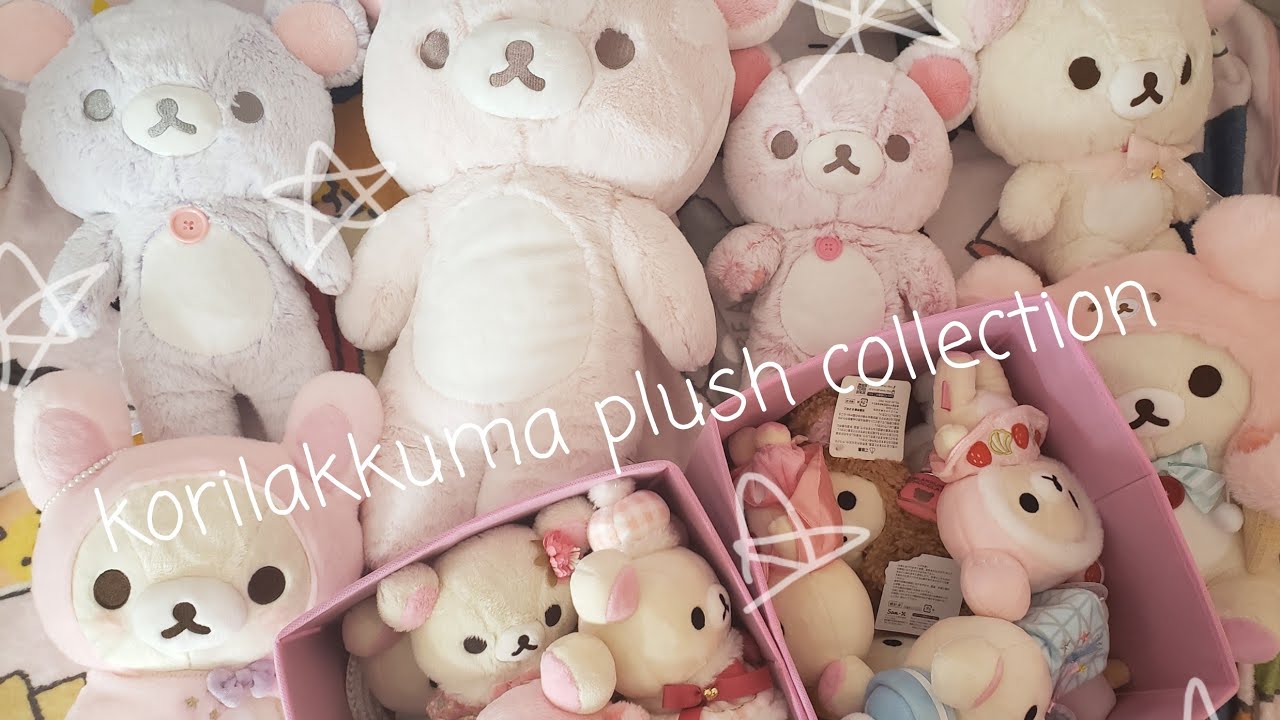 🌸 My Rilakkuma + Korilakkuma Plushie Collection 🌸