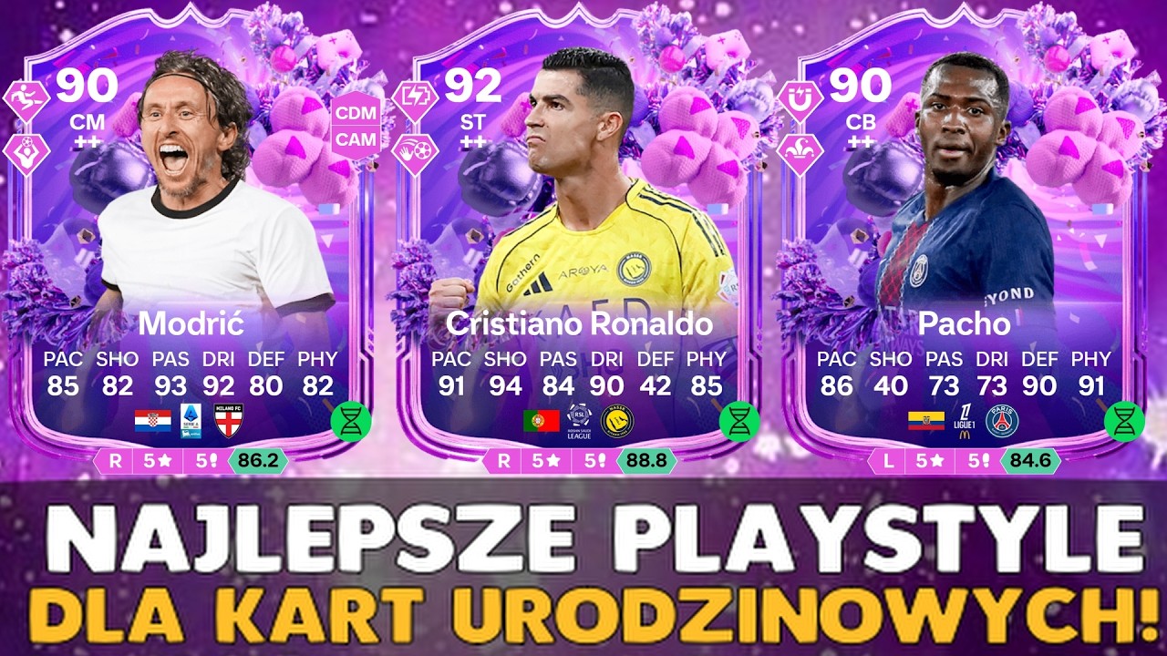 JAKIE PLAYSTYLE DAĆ KARTOM URODZINOWYM ? EA FC 26!