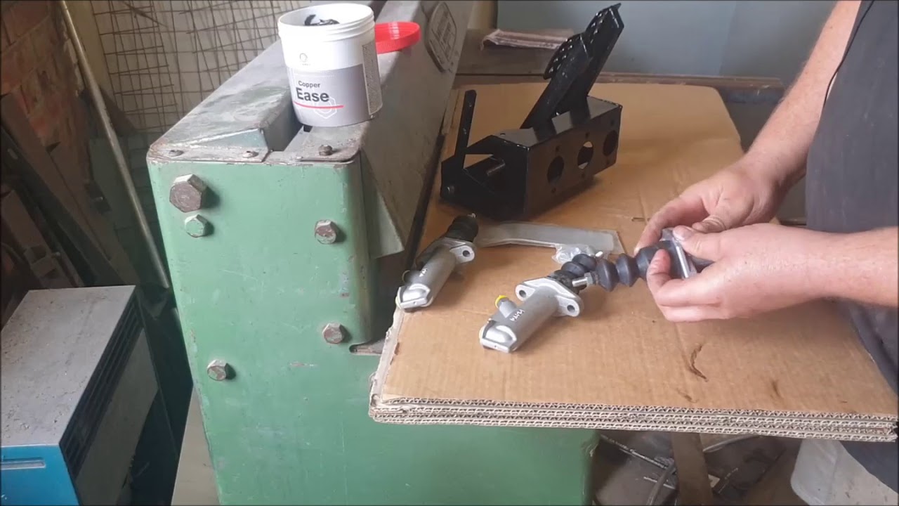 GT40 replica build - pedal box assembly