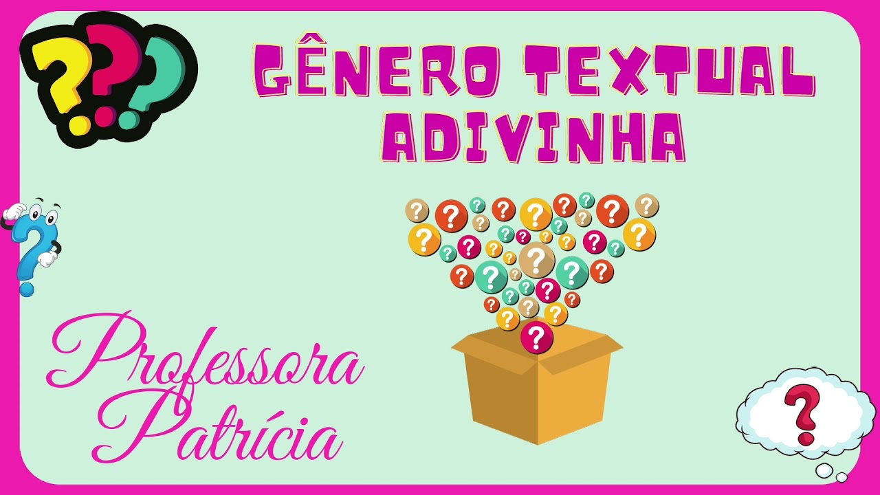 Gênero Textual Adivinha