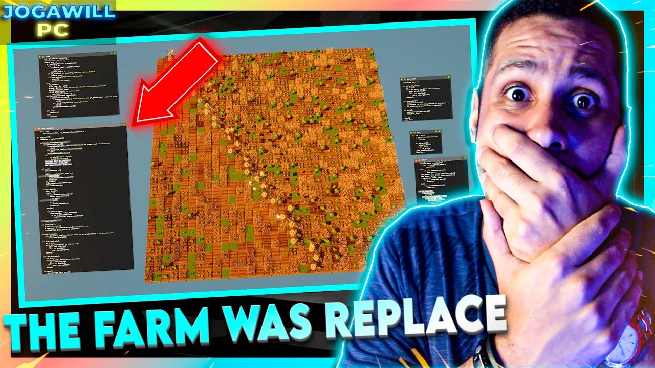 THE FARM WAS REPLACED - NESSE JOGO USAMOS A PROGRAMAÇÃO PARA EVOLUIR A NOSSA FAZENDA !