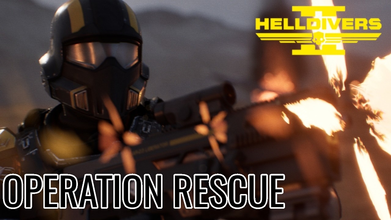 Helldivers 2 Animated Short Film - Operation Rescue (Animated Fan Film)