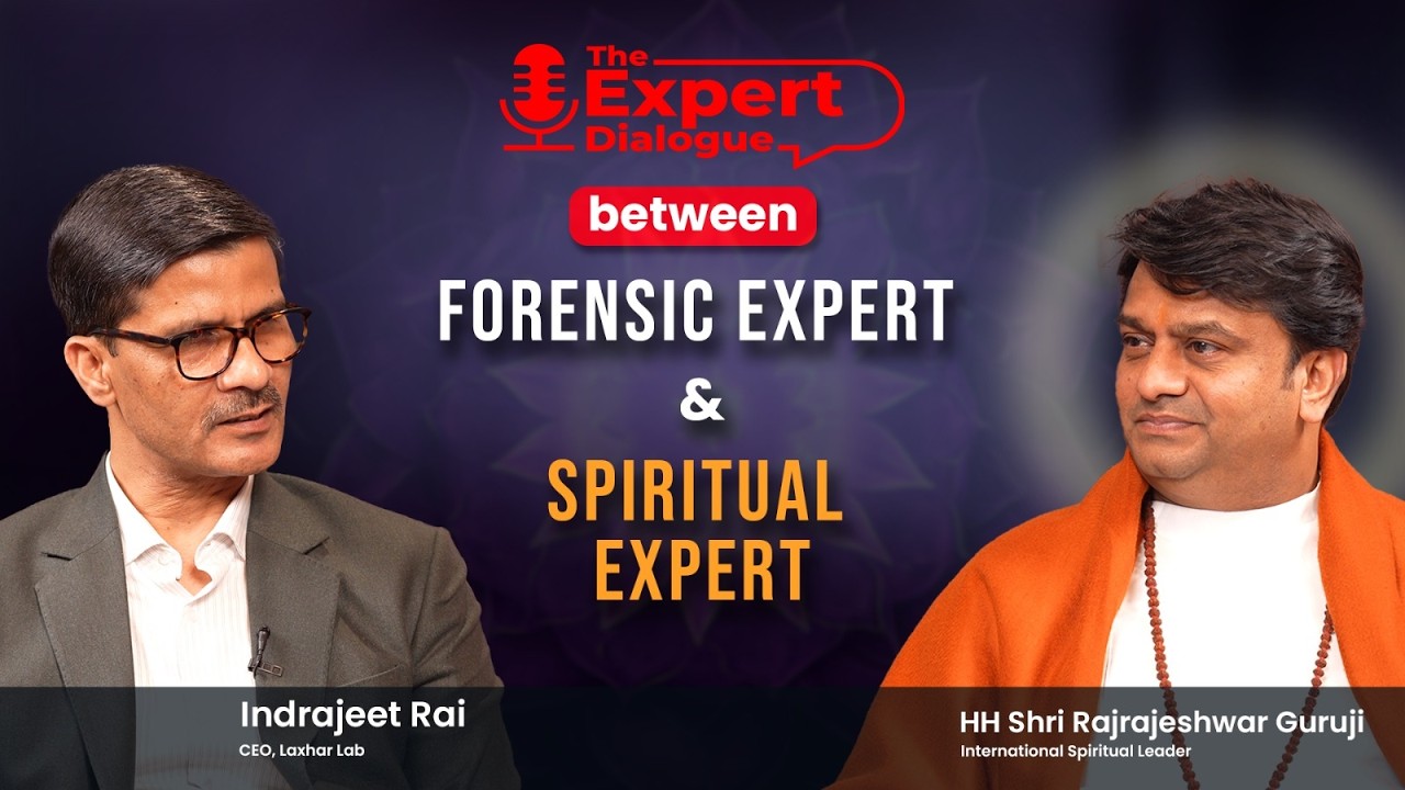Forensic Science & Sanatan Wisdom | Indrajeet Rai & Guruji on Mahabharat, Ramayan & Vedic Science
