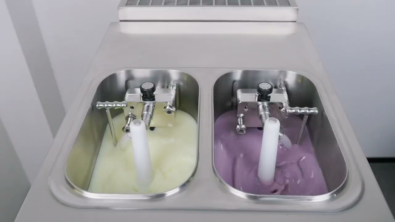 Pasmo Soft Ice Cream Machine S121 with new pump system