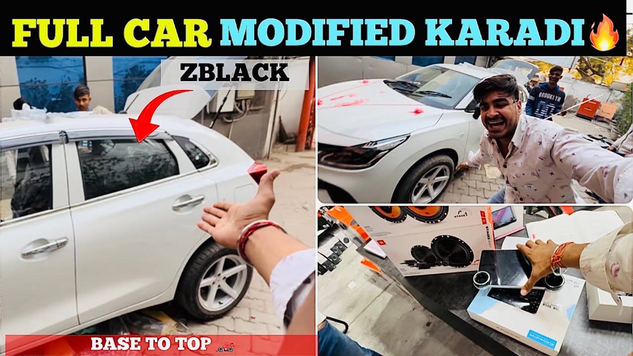 Finally Aaj Car Modified Kara Di 😍🏎️