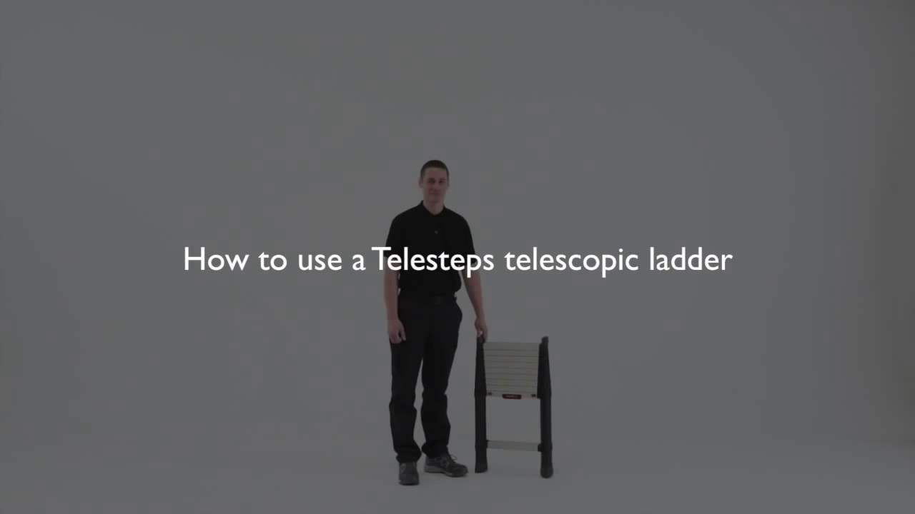 Uitschuifladder telesteps hoe gebruik je die
