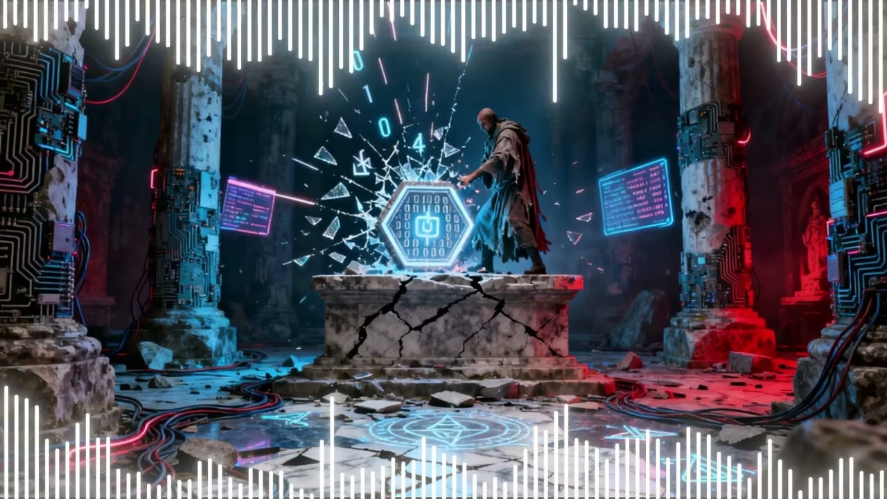 Cyber Metatron &ndash; Digital Heresy (Synthwave Metal) 🤖⚡