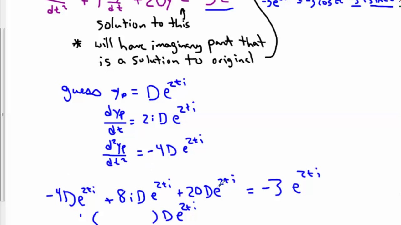 sinusoidal forcing