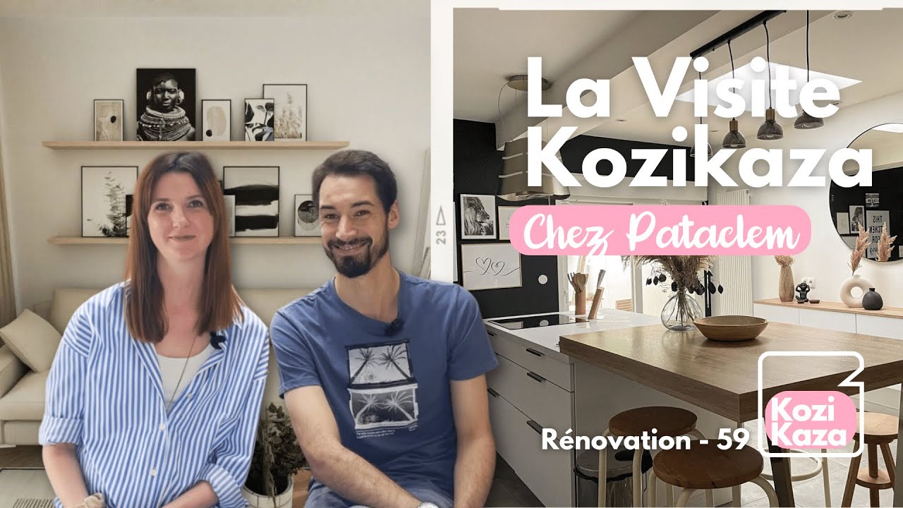 La rénovation d'une 1930 dans le Nord | La visite KOZIKAZA