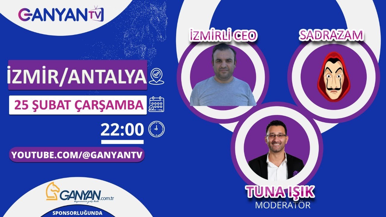 26 Şubat İZMİR/ANTALYA İzmirli Ceo & SADRAZAM At Yarışı Koşu Tahminleri #GANYANTV