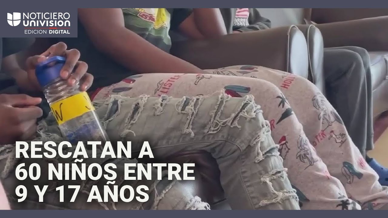Rescatan a 60 menores reportados como desaparecidos en Florida: ocho personas fueron arrestadas