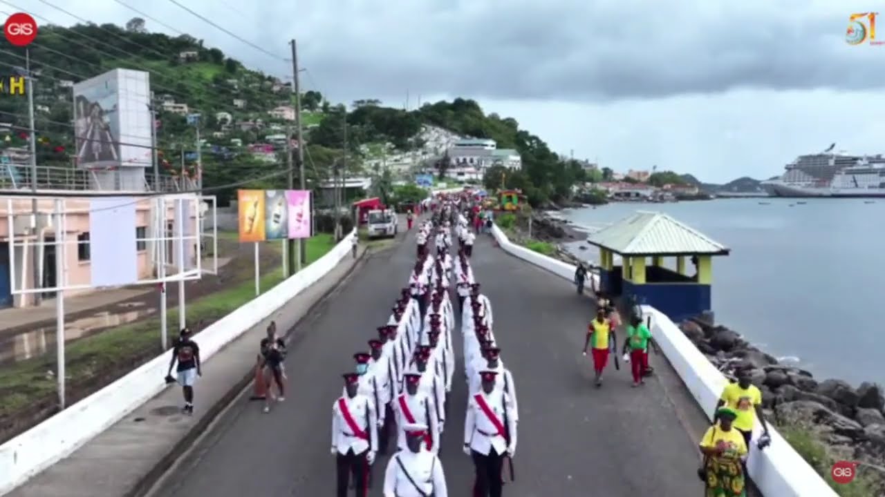 Military Parade celebrating the 51st Anniversary of Grenada's Independence | Feb 7th, 2025