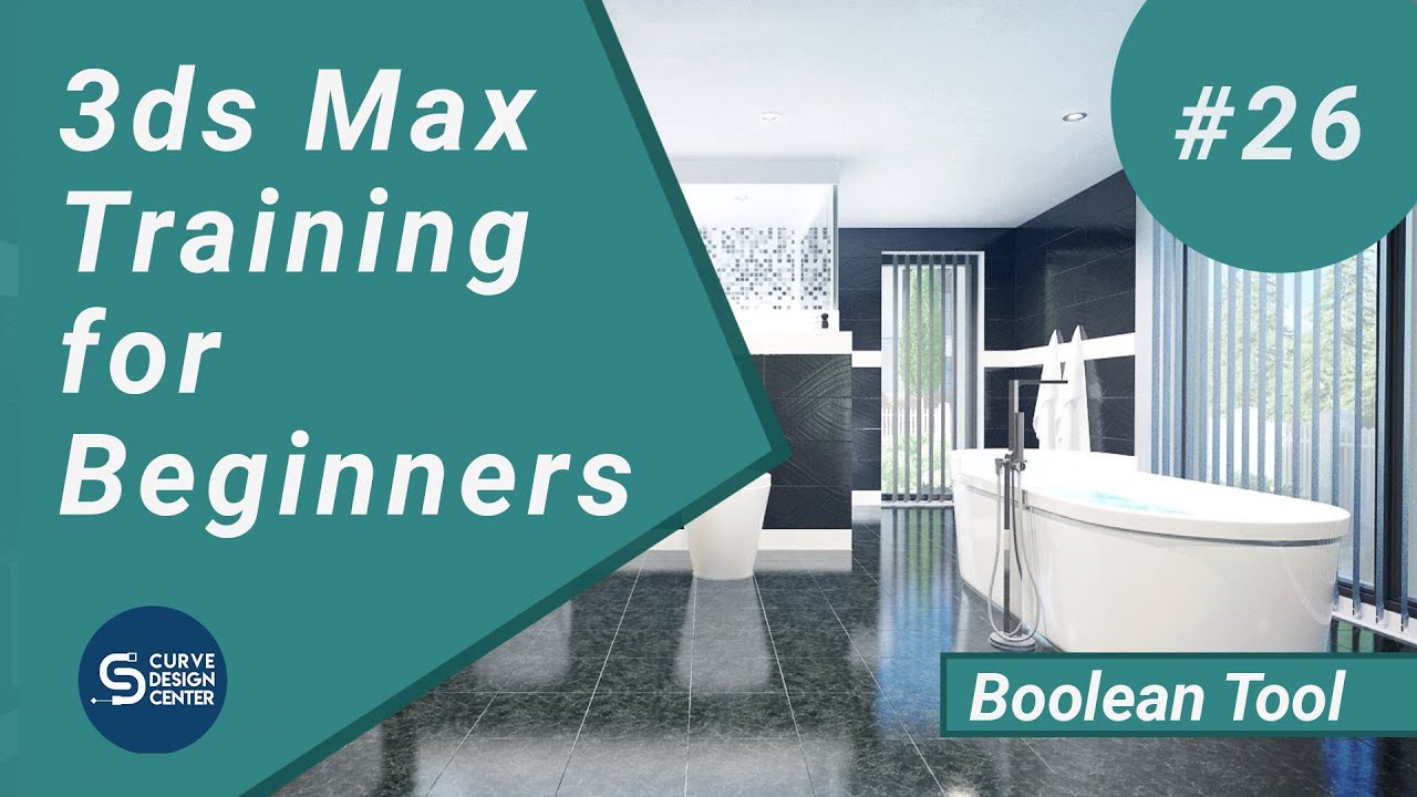 Boolean Tool in 3ds Max | 3ds Max Training for Beginners