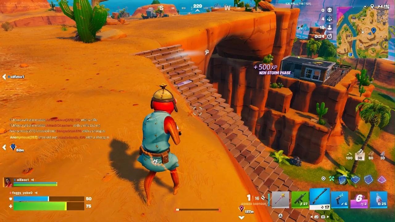 High ground challenge in reload
