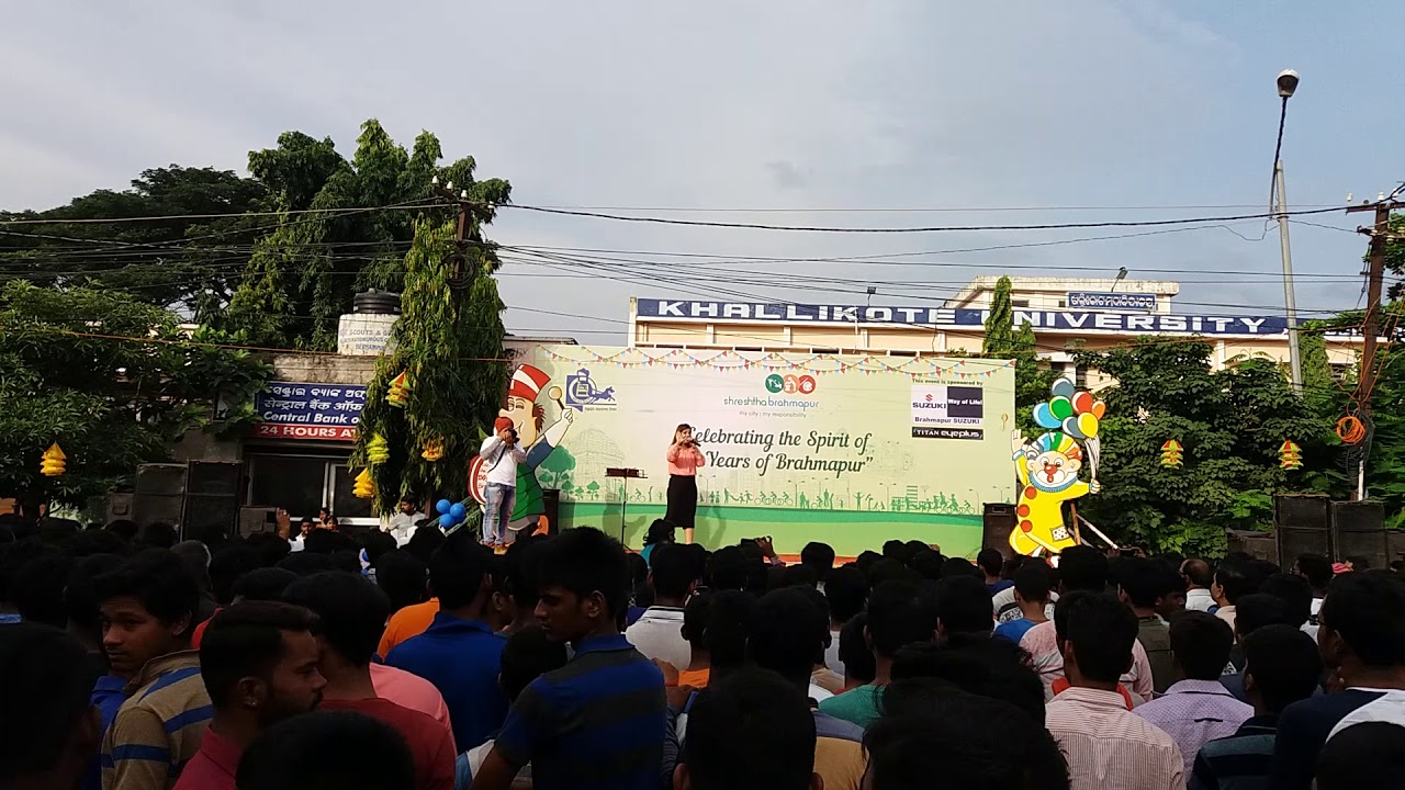 150 year in Berhampur on 27th August at 7.00am