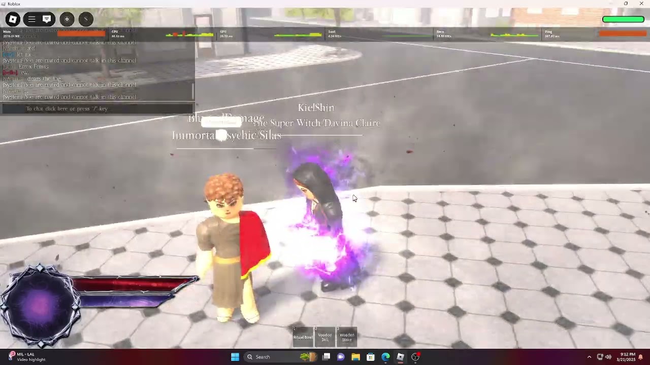 Immortal Strix Davina Gameplay (ROBLOX TPOW)