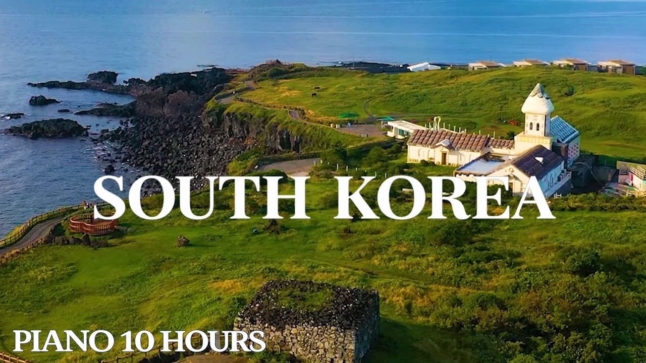 Relaxation 4K - Scenic Jeju Island, an south of Korea 제주도여행 제주도 풍경