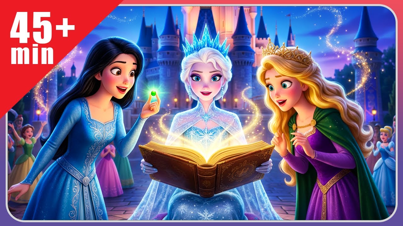 Bedtime Fairy Tales Compilation ✨ 45-Min | The Snow Queen, The Princess and the Pea & The Goose Girl