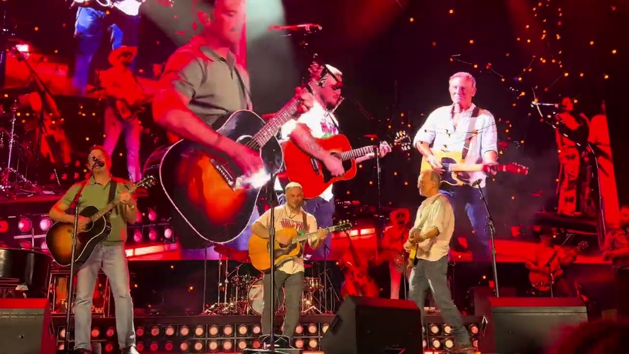 Zach Bryan Atlantic City with Bruce Springsteen and Caleb Followill July 20, 2025