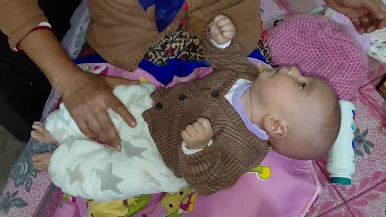 Get ready with my 2 months babygirl ayat day 21 | aaj baby oil massage karane k baad dadi ghar gyi 