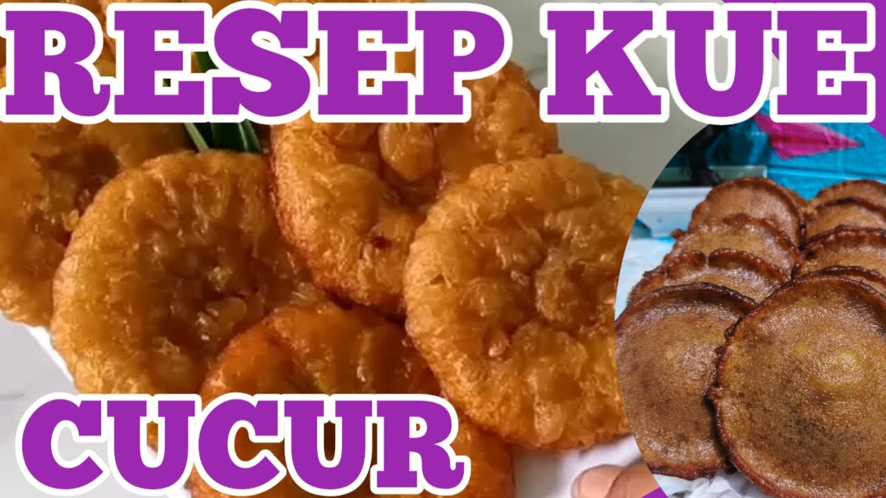RESEP KUE CUCUR GULA MERAH