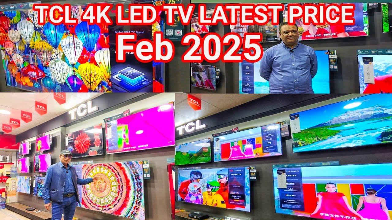 TCL 4K LED TV Latest Price in Pakistan 2025 | TCL Qled 4K TV New price | TCL TV New TECHNOLOGY 2025