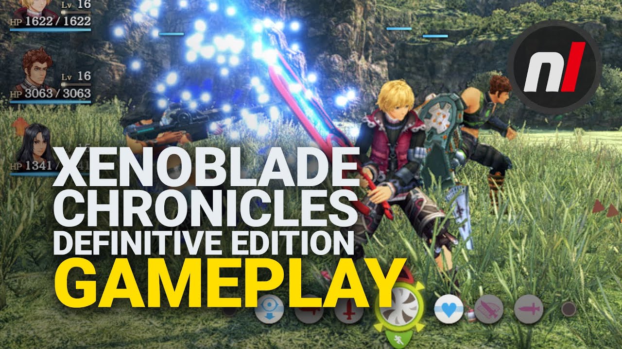 NEW Xenoblade Chronicles: Definitive Edition Nintendo Switch Gameplay