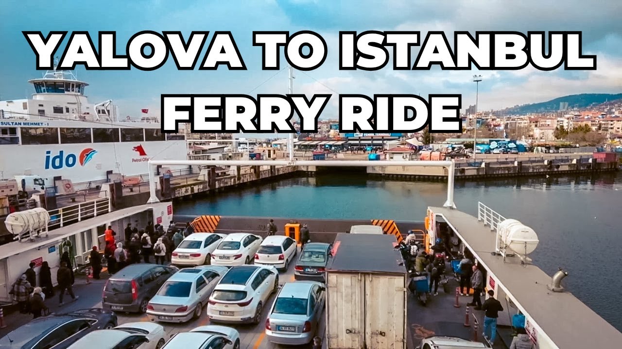 Ferry Ride From Yalova to Istanbul Pendik