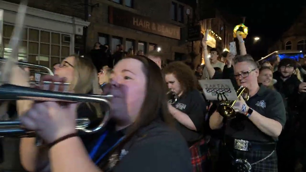 Tartan Brass band Whit Friday 2024