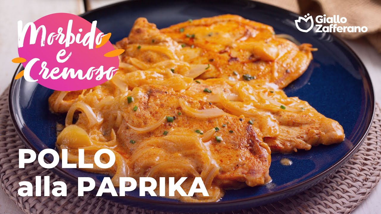 POLLO alla PAPRIKA: MORBIDO, CREMOSO e SUPER APPETITOSO😍🔥