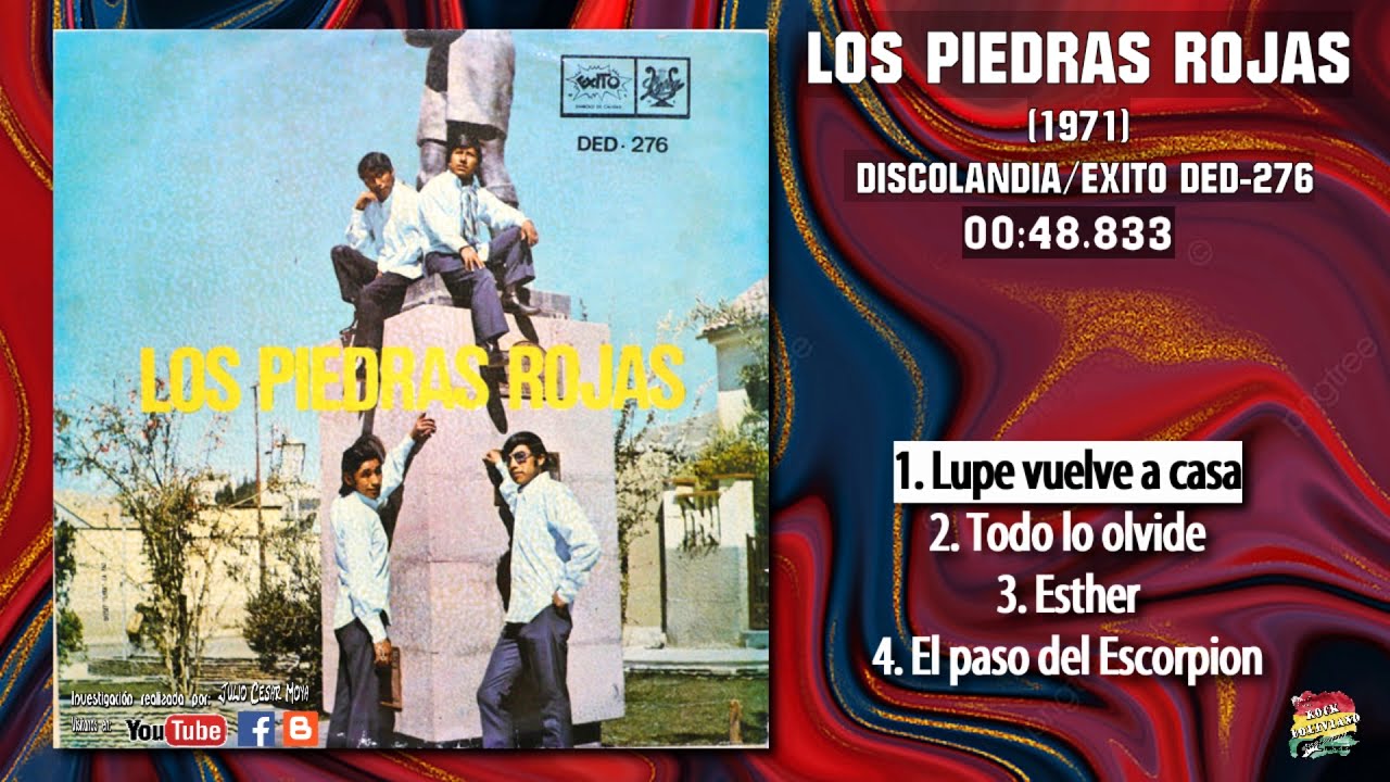 LOS PIEDRAS ROJAS. (1971) Disco Completo