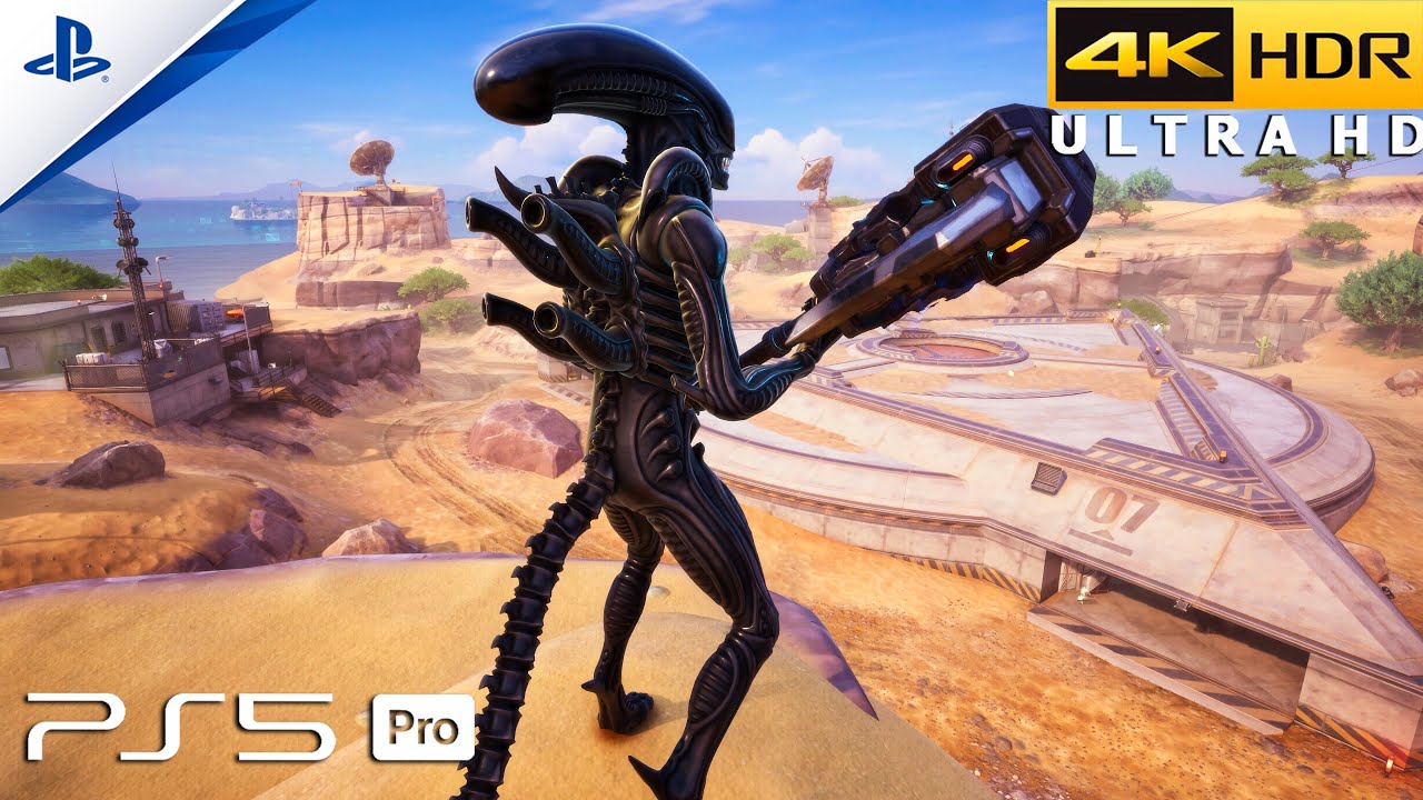 Fortnite Next-Gen (PS5 Pro) 4K HDR 120FPS Gameplay | XenoMorph Skin Victory Royal