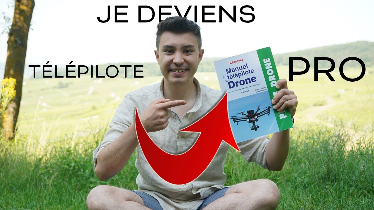 JE DEVIENS TÉLÉPILOTE DE DRONE PRO ! ( PRODRONER/Gautier Veltri)