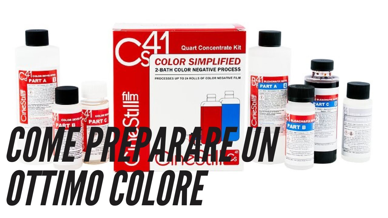 CineStill C41 Color Simplified: Come preparare un ottimo colore