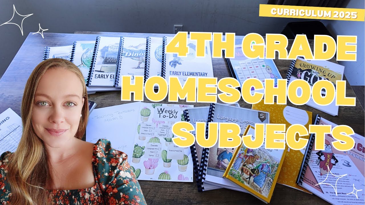4TH GRADE HOMESCHOOL SUBJECTS | HOMESCHOOL CURRICULUM