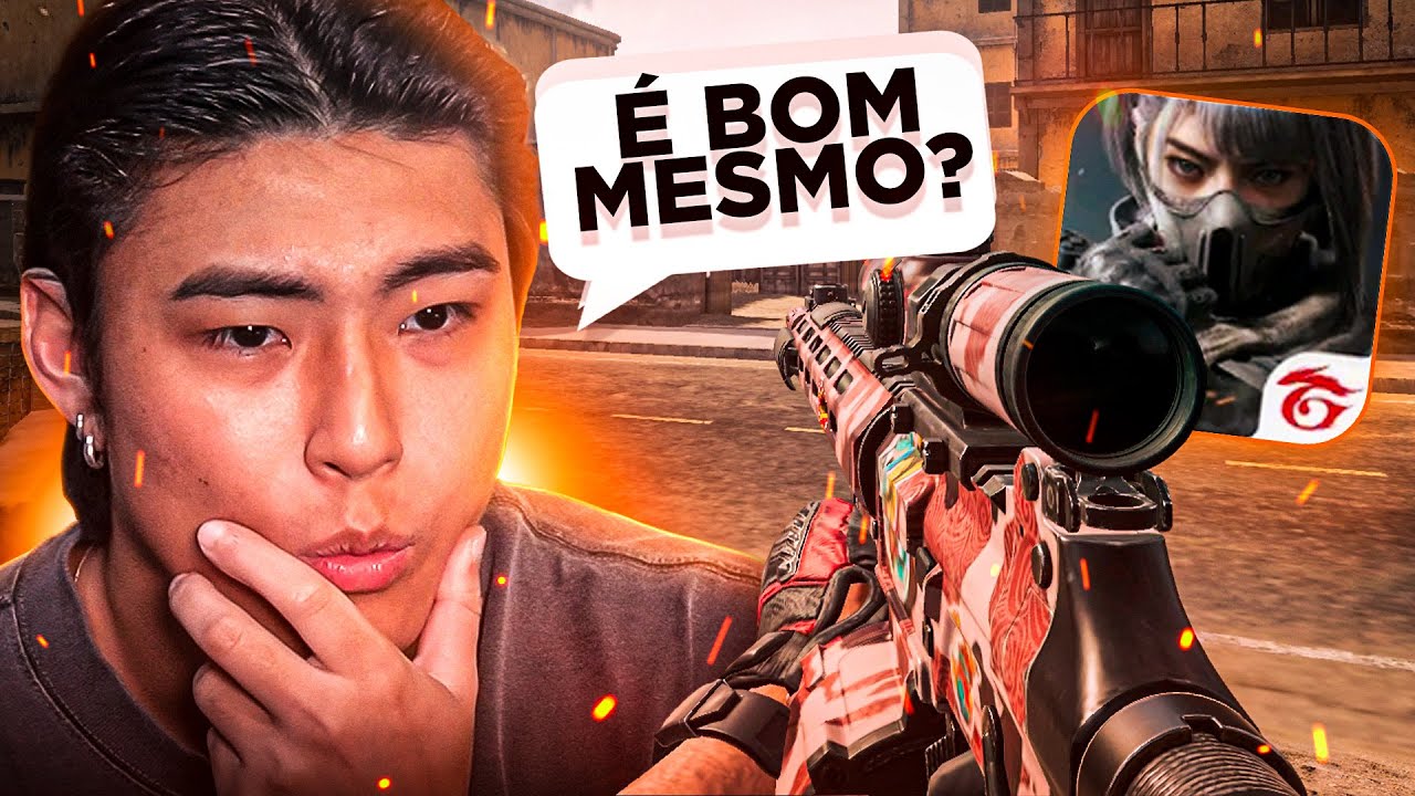JAPA TAMASHIRO JOGANDO O DELTA FORCE MOBILE!
