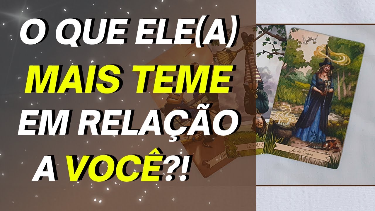 QUAL O MAIOR MEDO DELE(A) EM RELA&Ccedil;&Atilde;O A MIM?!
