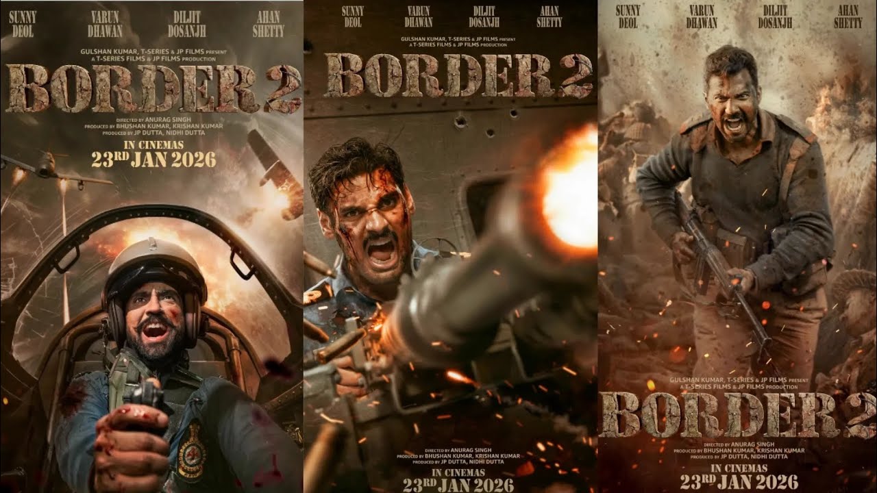Border 2 Official Trailer Review 🔥 Sunny Deol का Deshbhakti Avtar | Film India 40 🇮🇳