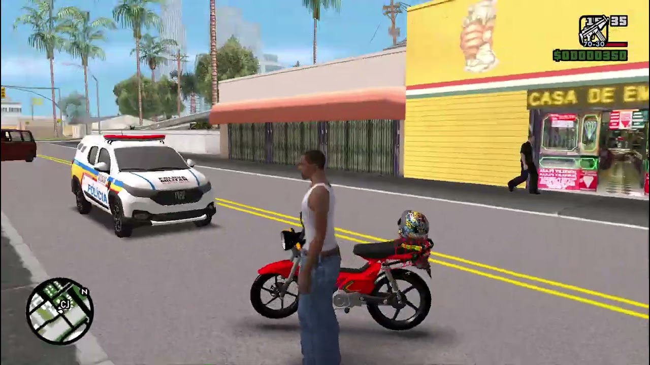 gta sa mod Shineray bh