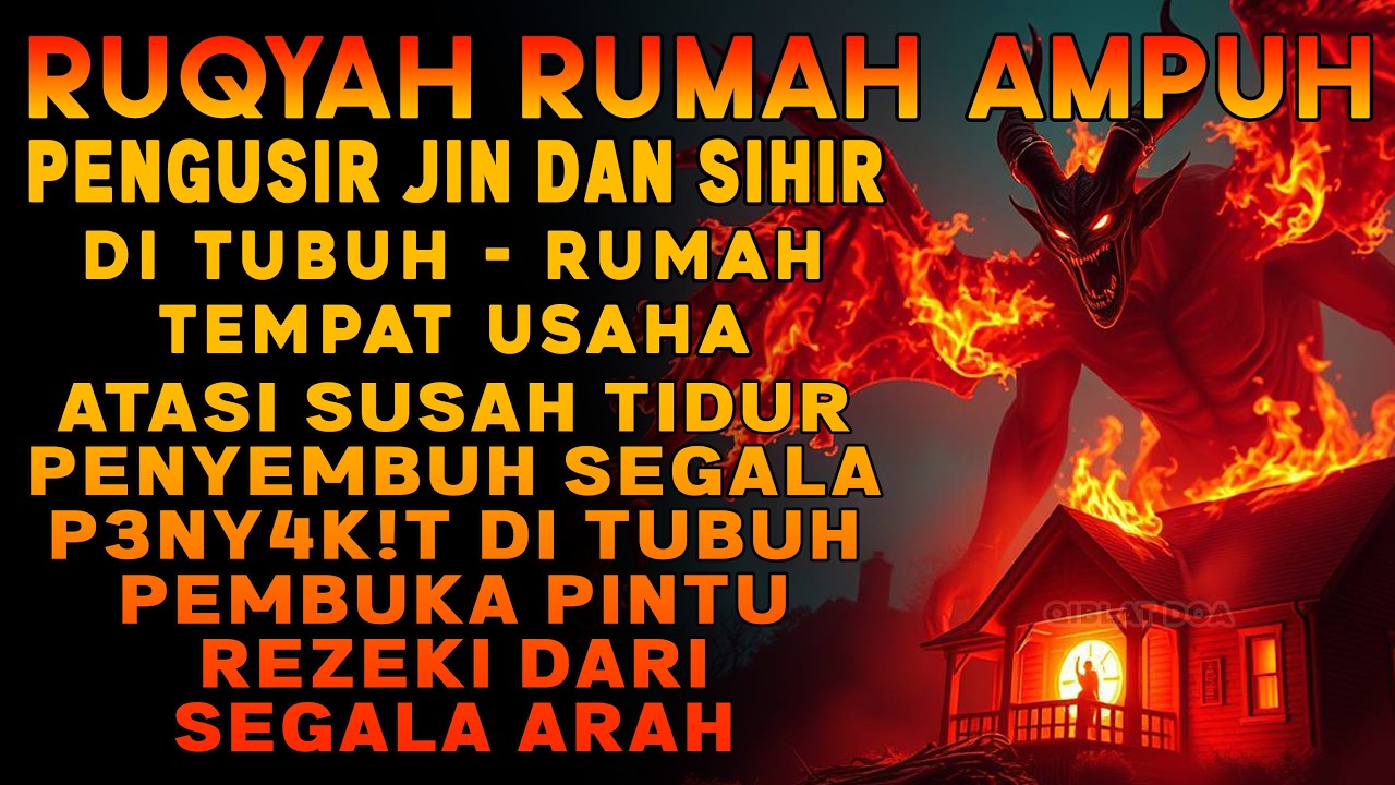 AYAT RUQYAH PALING AMPUH PENGUSIR J!N dan S!H1R DI RUMAH, TUBUH & TEMPAT USAHA | BY ALAA AQEL