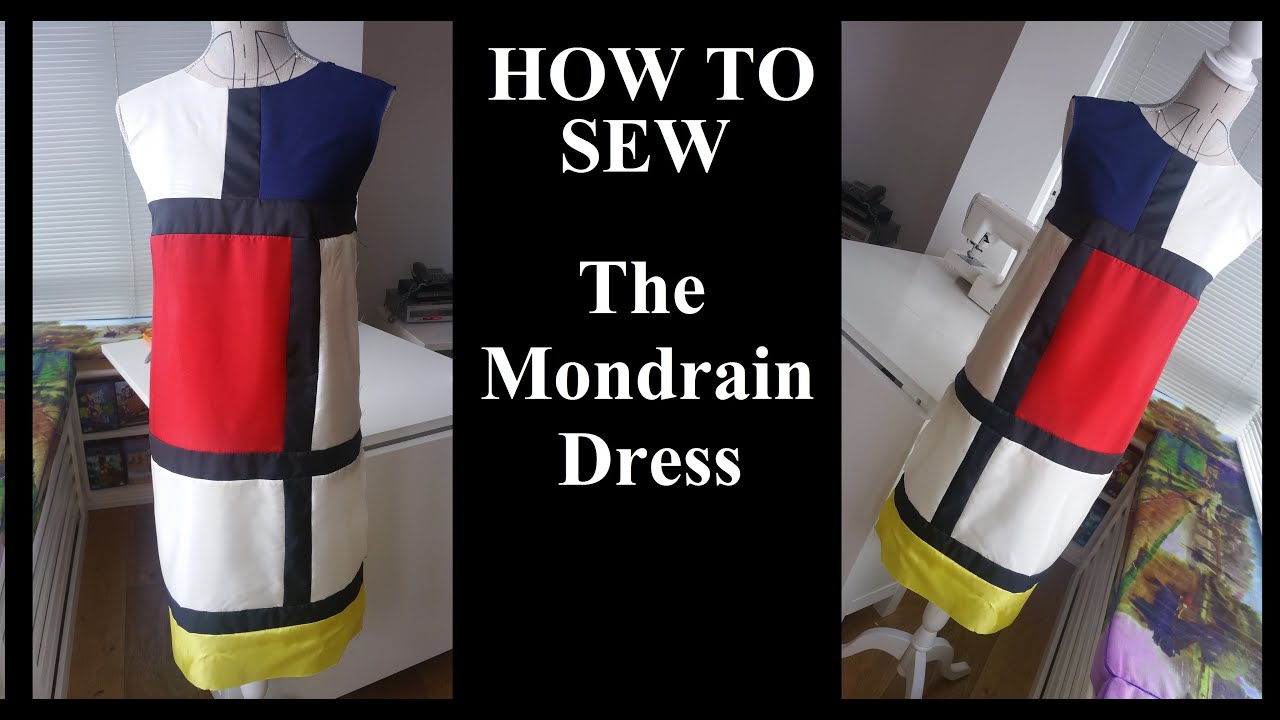 How to sew the Mondrian dress