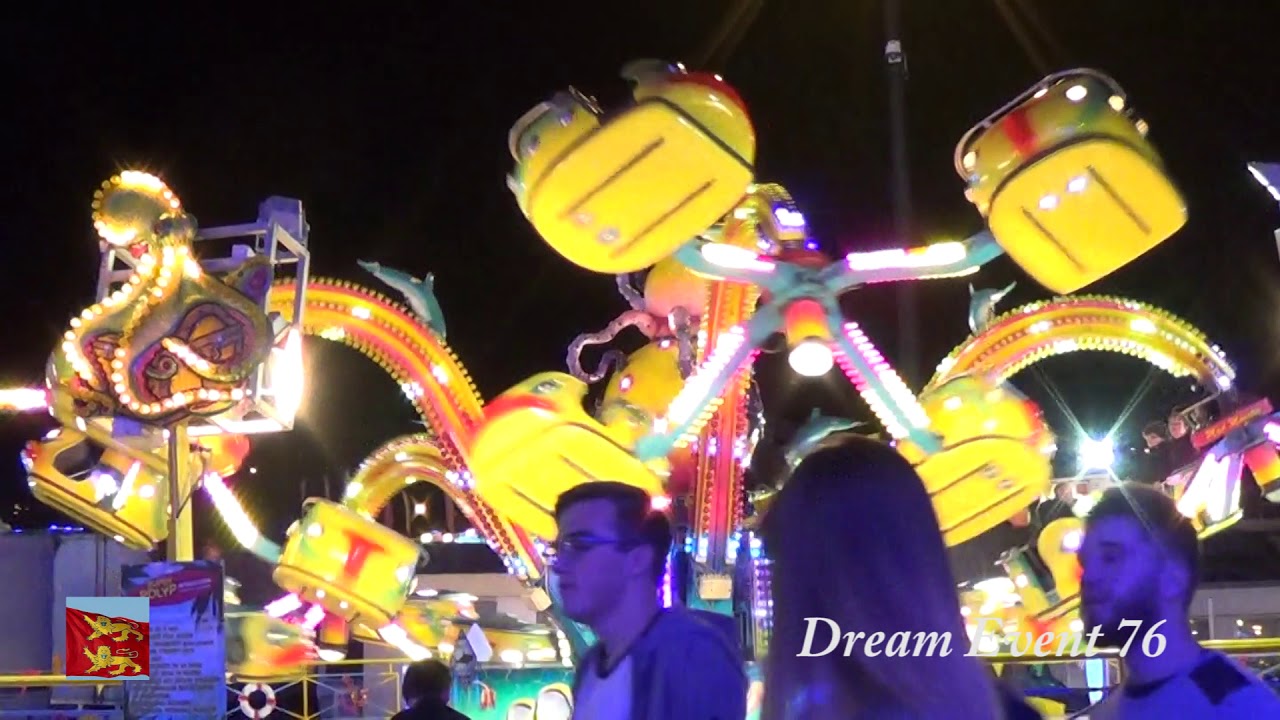 Man&egrave;ge La Pieuvre, foire Saint Michel 2018, Le Havre