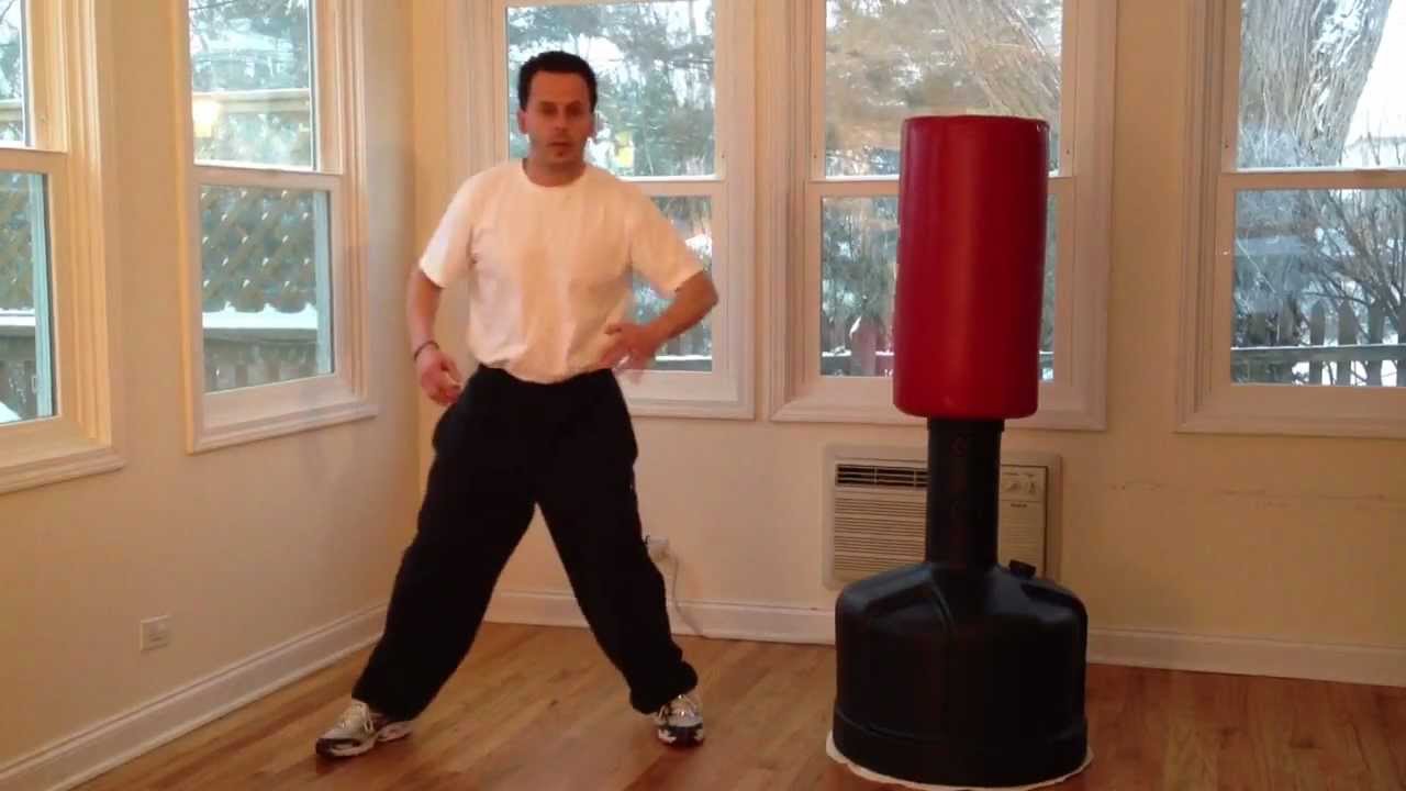 Wing Chun front kick defense