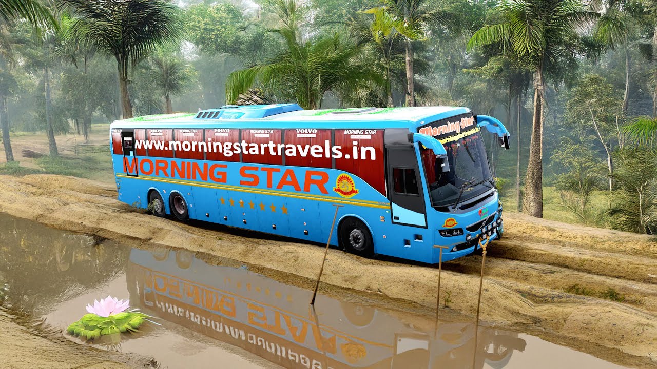 Volvo B11r Bus Rash Driving🚌 | Euro Truck Simulator 2 | Live🔴