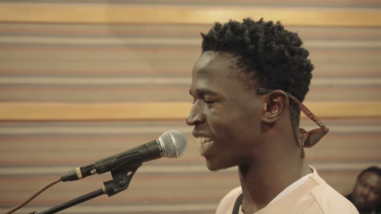 Session live Freestyle de Amador king lors du concours kôrè hip hop 2024