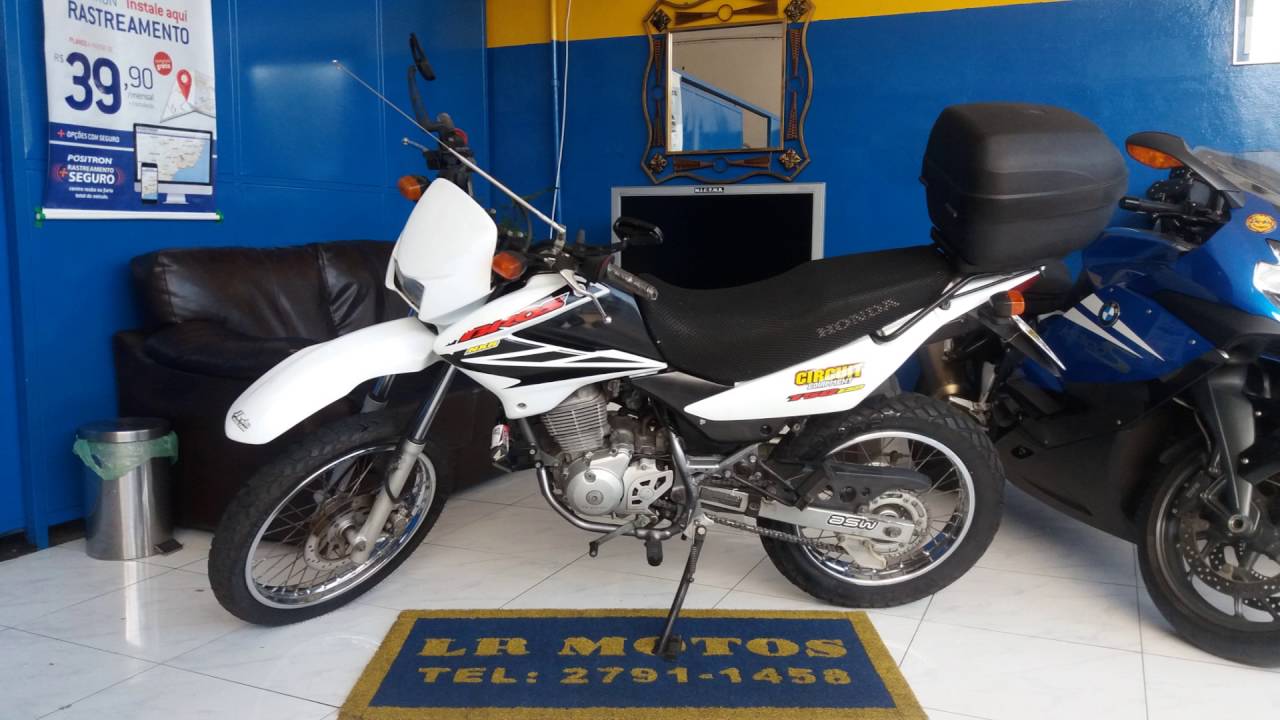 LR Motos - Resgate de Moto da Honda Bros 125 Branca - 3468